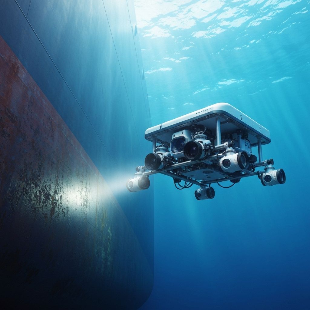 ROV underwater inspection operations